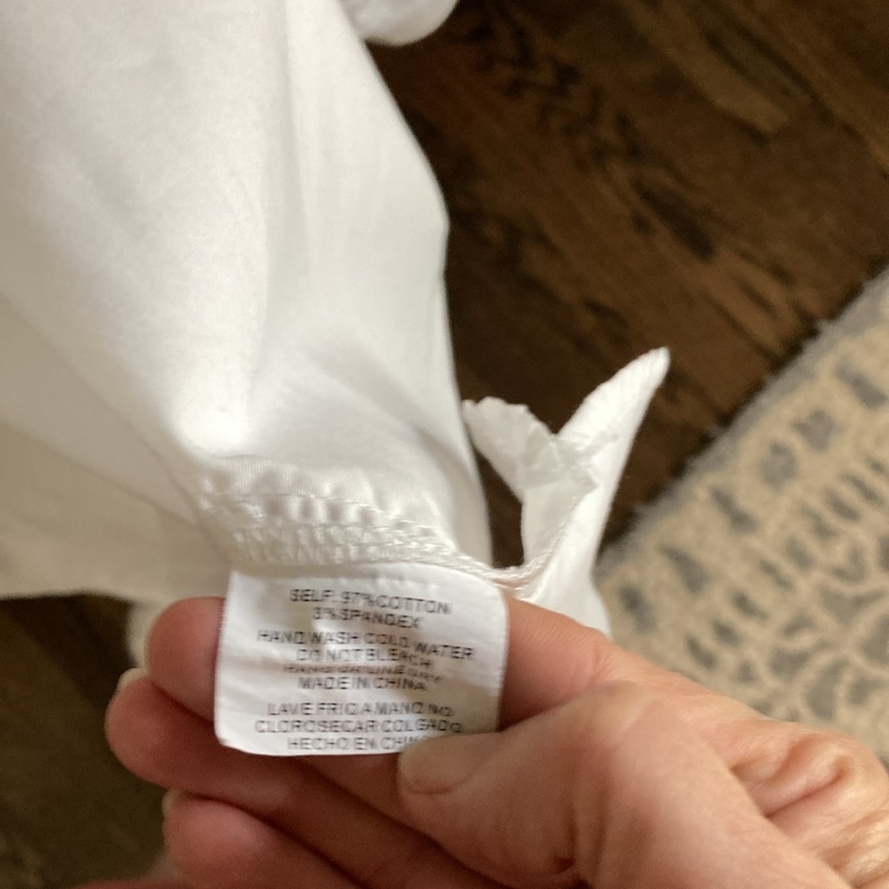 Moon Ryder White Button Down - image 3